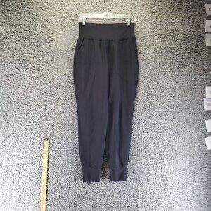 Old Navy Pants Womens Medium Black High-Rise Powersoft Go-Dry Activewear Jogger